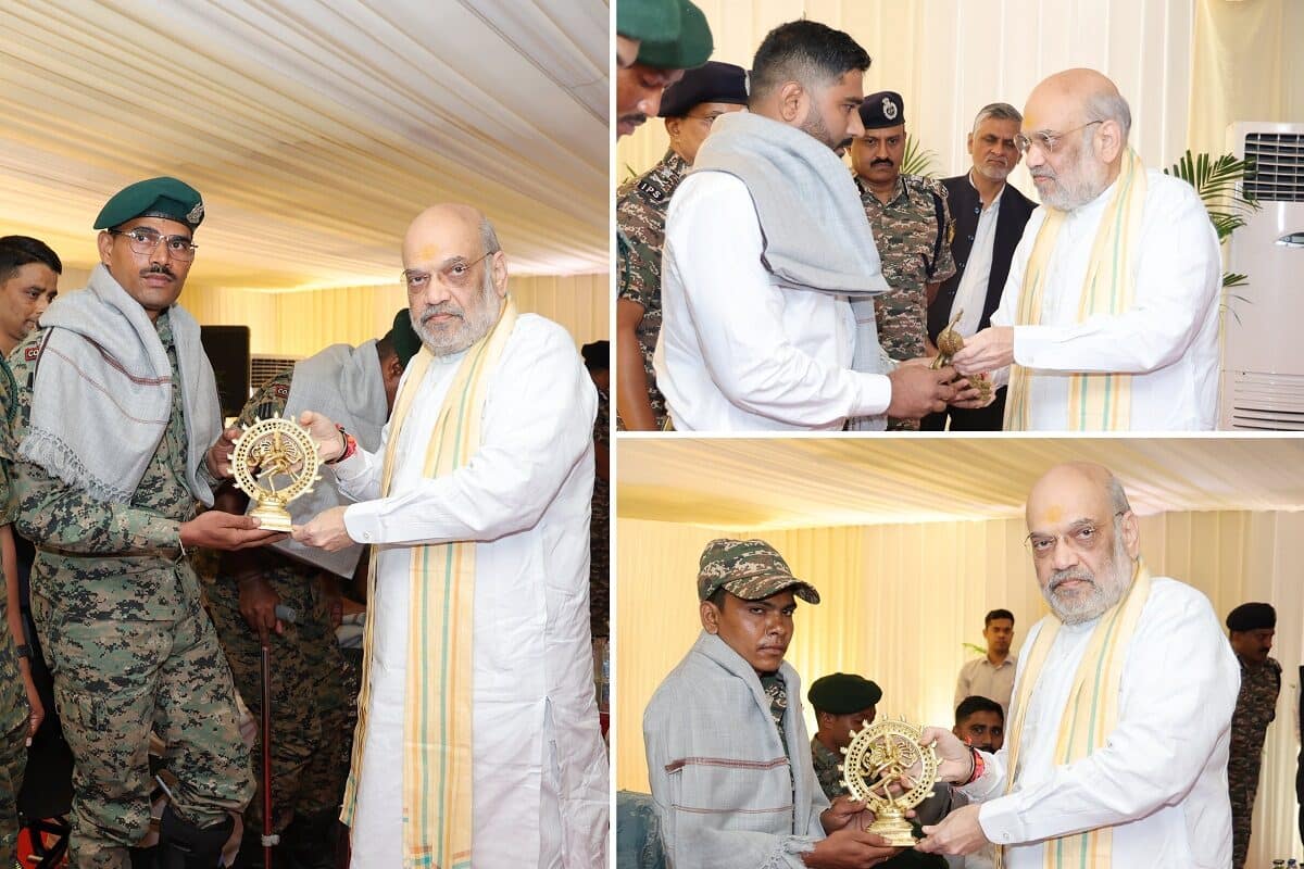 ‘ऑपरेशन ब्लैक फॉरेस्ट’ को अंजाम देने वाले जवान सम्‍मानित, अमित शाह बोले- भारत को नक्सलमुक्त बनाकर ही रहेंगे, देखें तस्वीरें